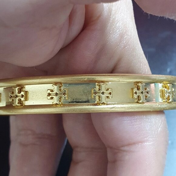 Tory Burch Bangle Cuff Bracelet - Picture 4 of 9